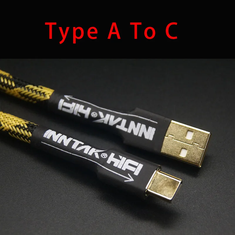 USB Cable OTG Cable 1PCS High Quality USB2.0 Type A-B / Type A-C / A-Micro C-B OTG Canare USB Cable For Audio DAC Heaphone Amplifier