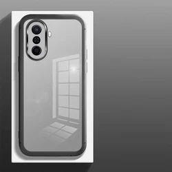 Shookproof Plating Silicone Back Cover for Huawei nova Y70 Plus (Jtm TH)