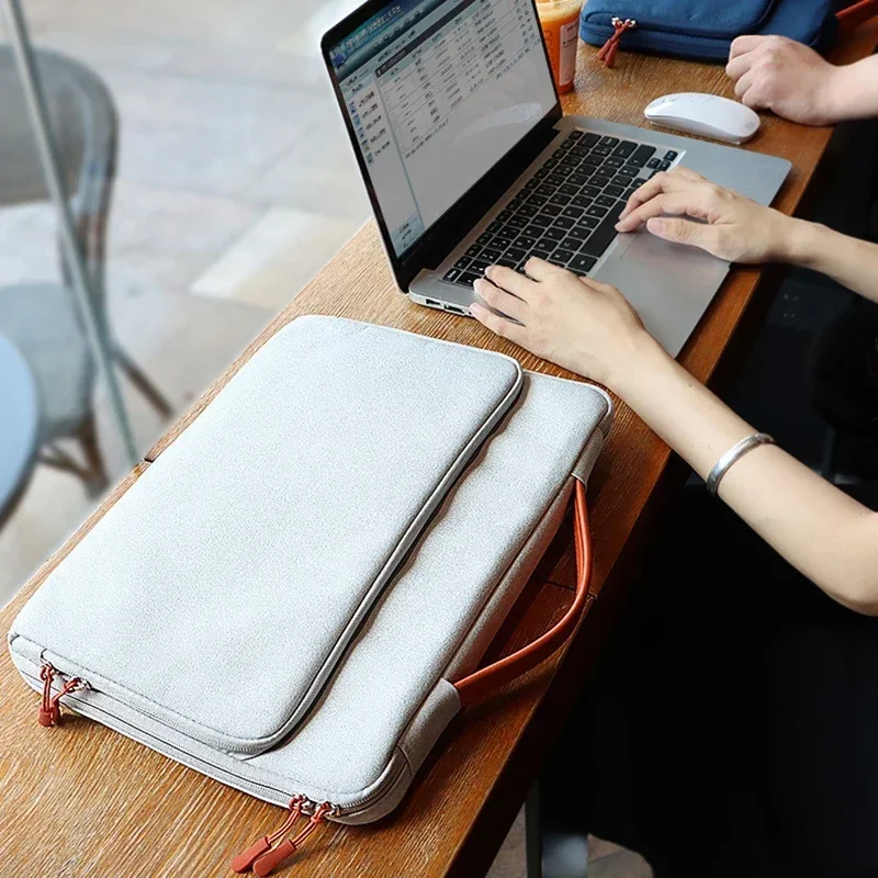 Laptop Bag For Macbook Lenovo Xiaomi Hp Dell Samsung Huawei Asus Para Acer 13 14 15 16 Inch Notebook Case Pc Accessories Sleeve