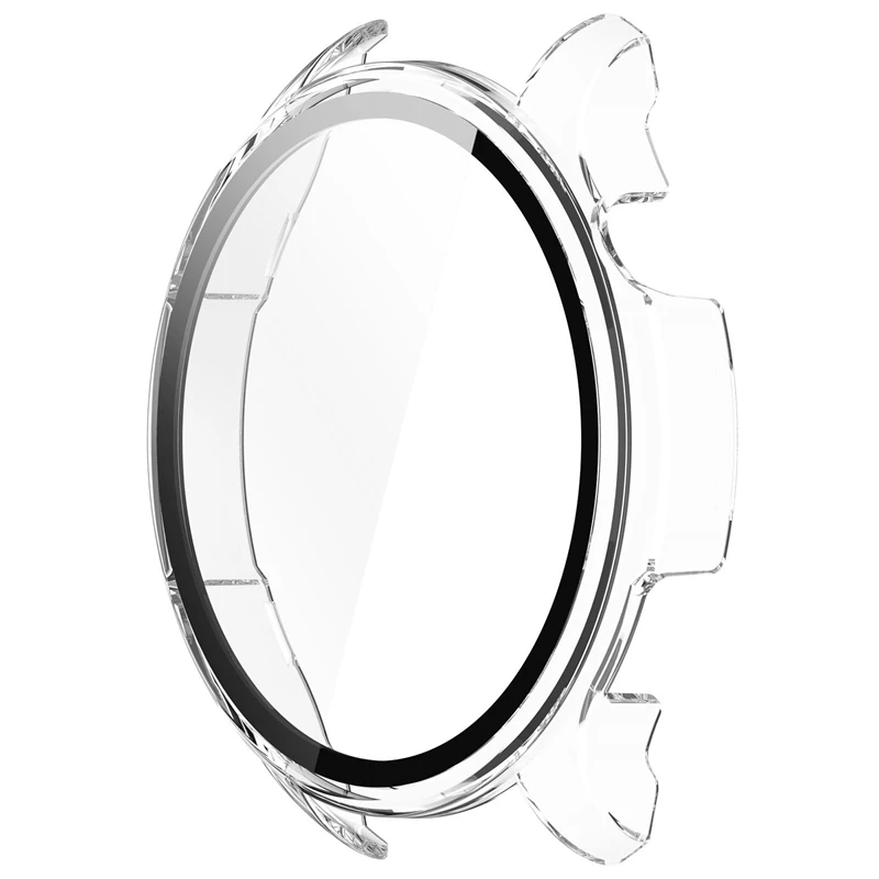 Tempered Glass Screen Protector with Protective Bumper Shell
