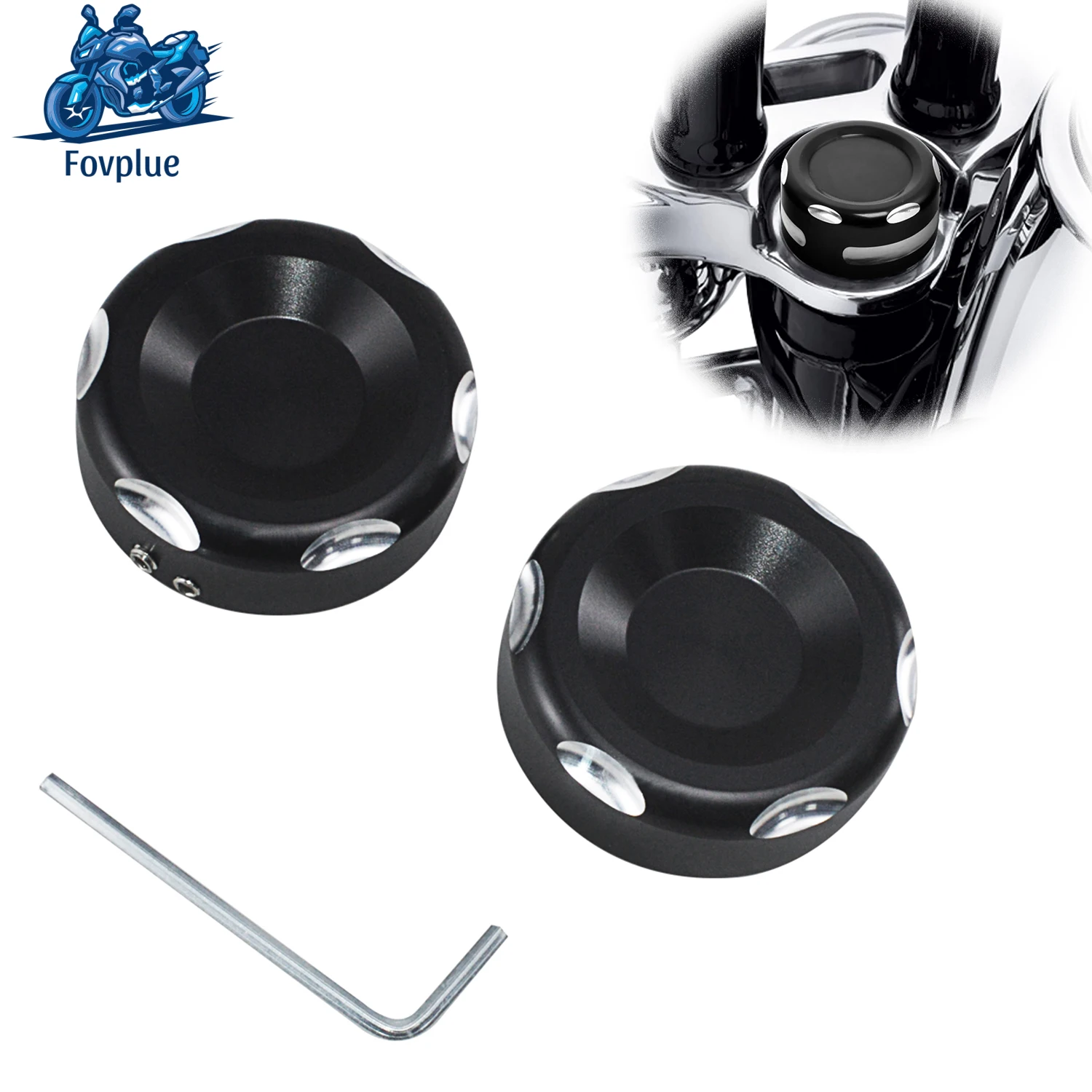 Kit De 4 Reductores De Cola Dura Traseros Rígidos Para Harley Sportster 1200 2000-2017, Acero Negro Mate