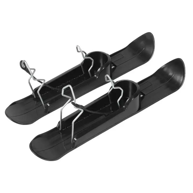 Snow Skis Set Training Cycling Skiing Sled Portable Kids Balanced Scooter for Ski Resorts Golf Carts Strollers