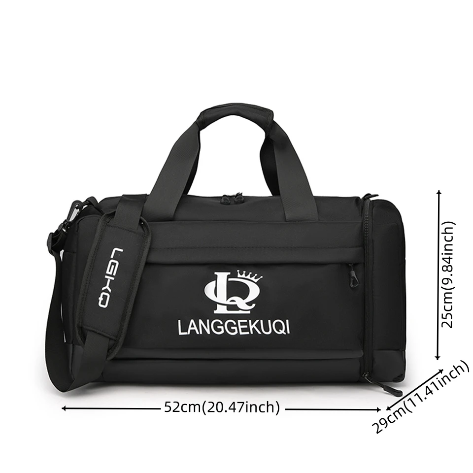 Waterproof nylon women\'s travel Tote bag Youth zipper large capacity handbag Women\'s travel Top-handle bag
