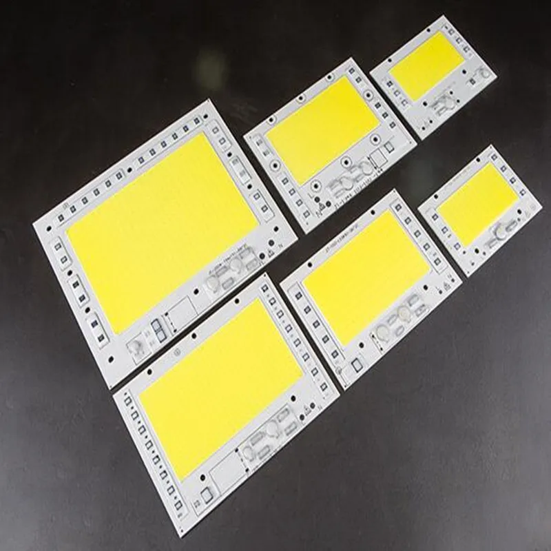 야외 조명용 드라이버리스 COB LED 램프 비드, 100W, 150W, 200W, 220V, 1 PC