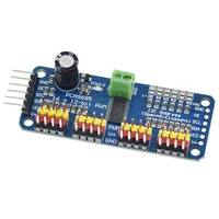 PCA9685PW 16 Channel 12-bit PWM/Servo Driver-I2C Interface PCA9685 Module Raspberry Pi Shield Module Servo Shield 6