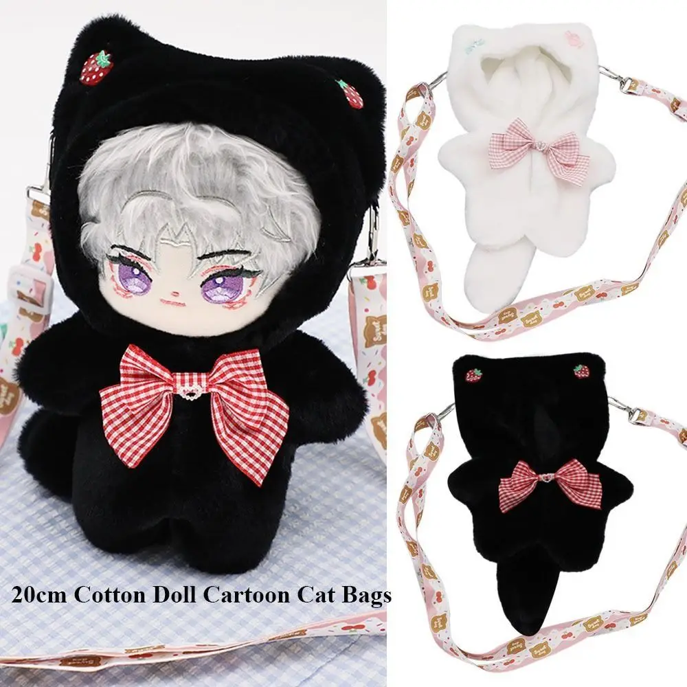 

Radish Rabbit Doll Clothes Cartoon Style White&Pink Doll Bodysuit Mini Doll Clothes 20cm Cotton Doll/Cotton Stuffed Dolls