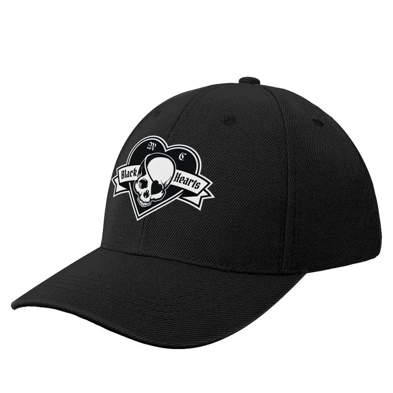 

Black Hearts Baseball Cap Christmas Hat Kids Hat |-F-| Luxury Cap Elegant Women's Hats Men's
