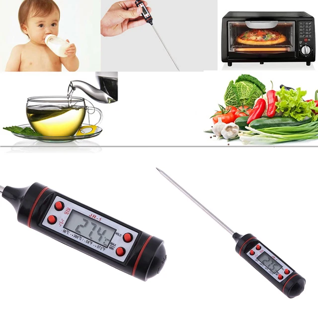 Digitális Sütő Hőmérők Toll Vezeték Nélküli Ételek Főzése Bbq Lcd Barbecue Cook Tool - Image 4