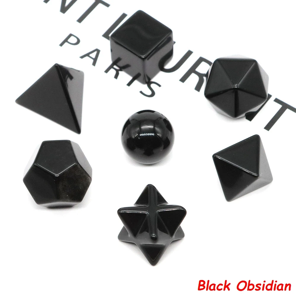 Set Di 4 Pietre Di Chakra Incise In Ametista, Cristallo - Foto 6