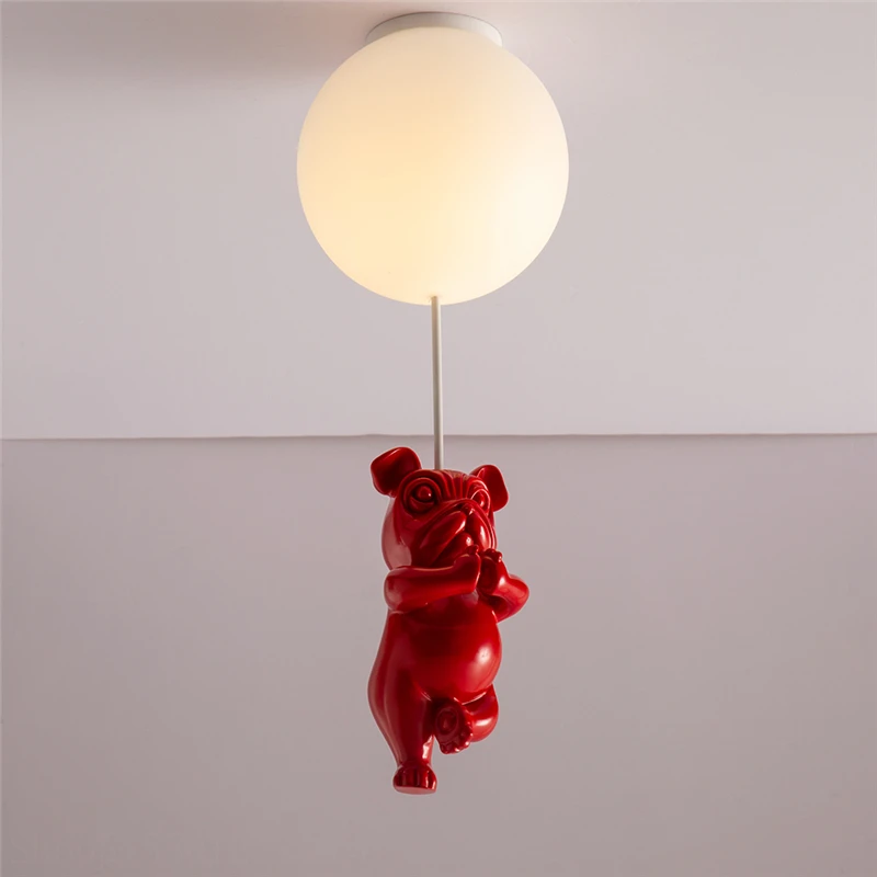 Tanie Nordic balon z postaciami z kreskówek lampa sufitowa kreatywny ciepły sklep