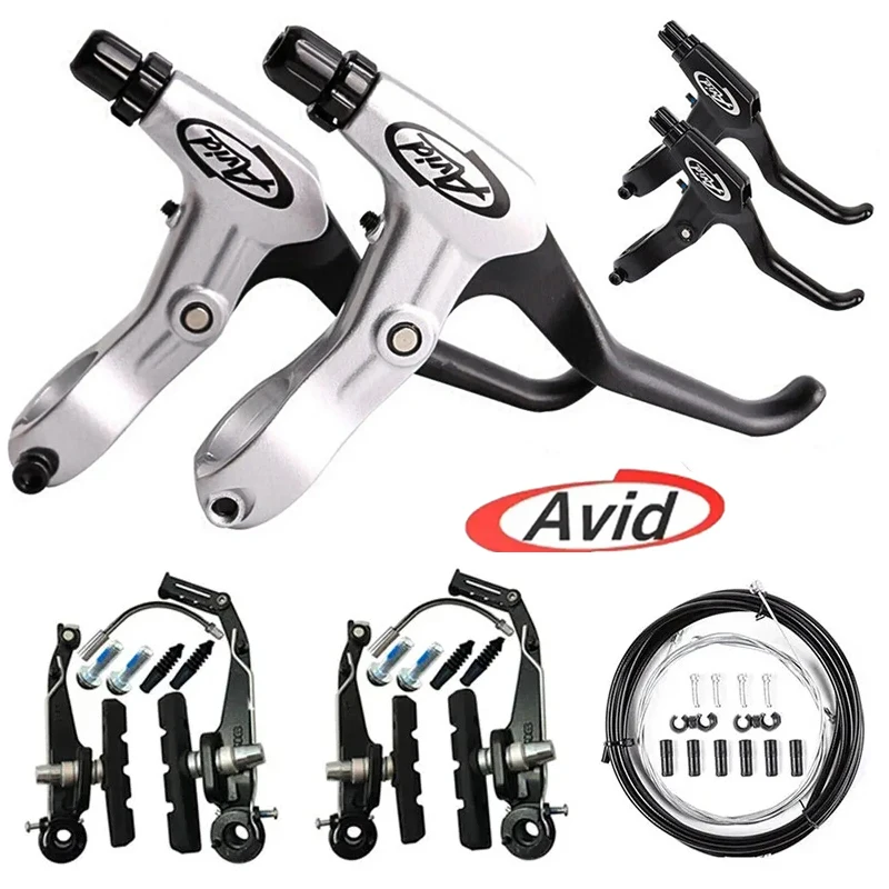AVID Bicycle V Brake Set MTB Mountain Bike V-Brake Caliper Liner Pull Road Bike Brake Kit for Sram Shimano Cycling Accessories