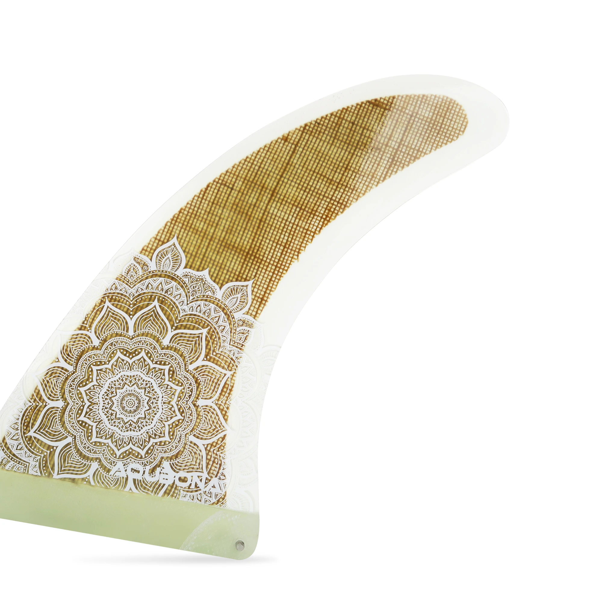 Fiberglass Surf & SUP Fin 9" Premium Free No Tool Fin Screw 9 Inch Center For Longboard Surfboard & Paddleboard