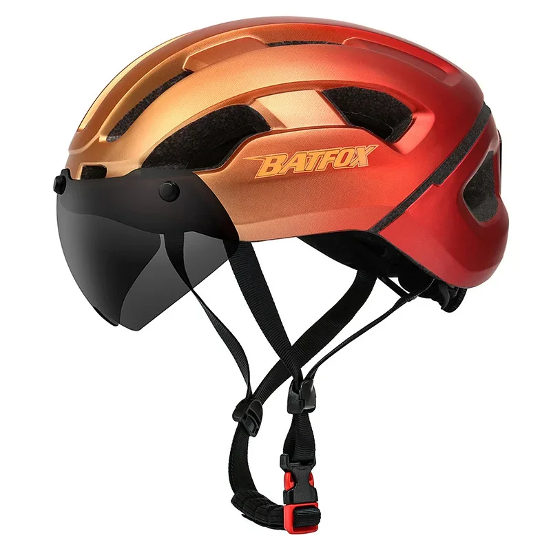 Batfox  Ŭ , LED  Ʈ, MTB   ̽   Capacete, ν   Casco