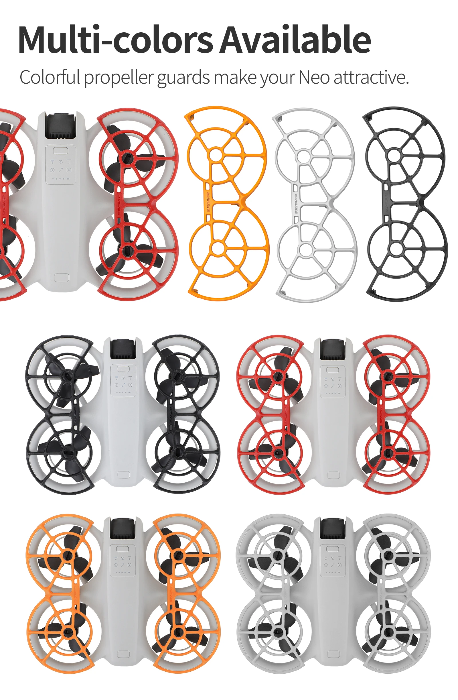 Description Picture 4 of itemPropeller Guard For DJI NEO Body Collision Protection Ring Landing Gear Booster Leg 10mm Support Quick ReleaseAccessories