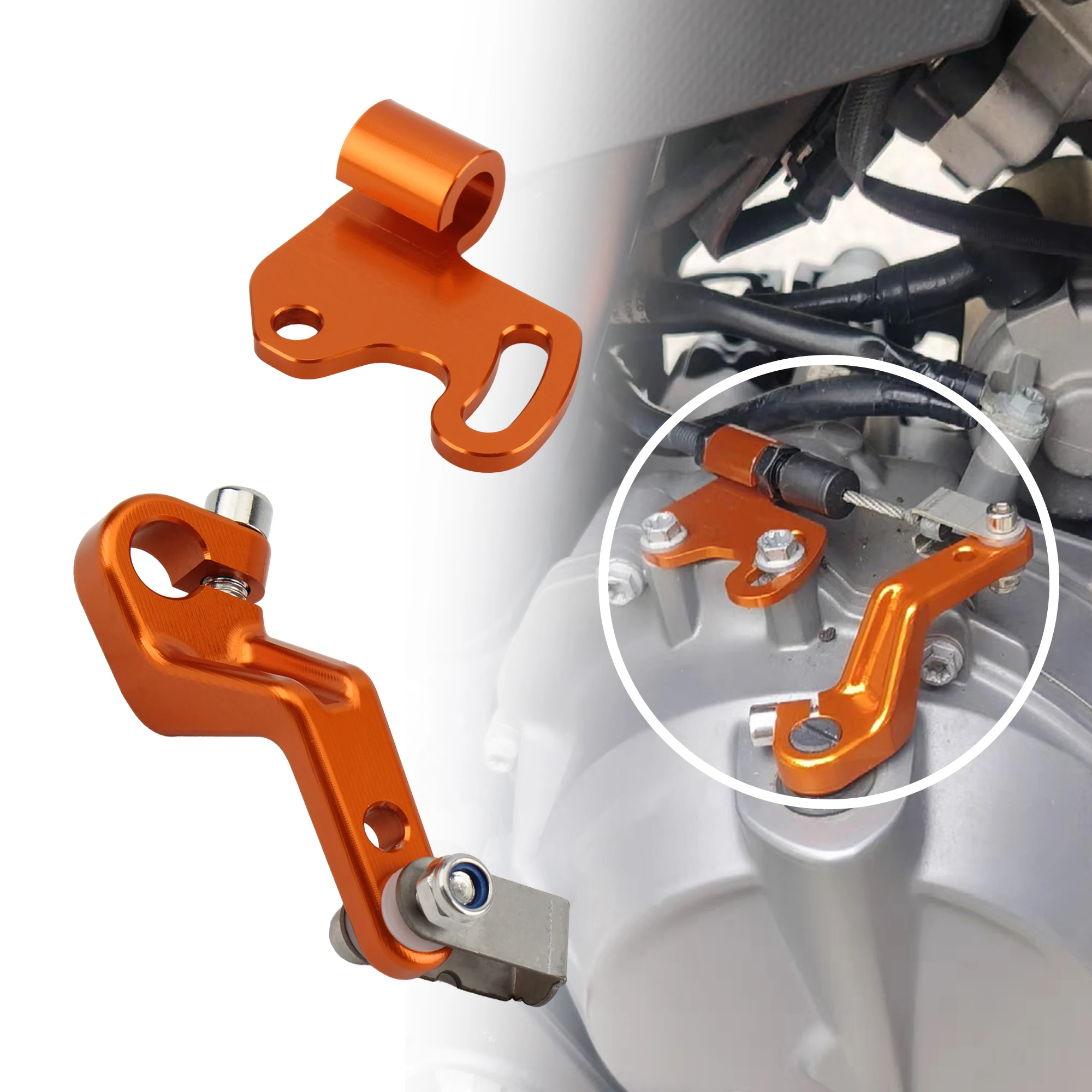 Premium One-Finger Clutch Lever Extension for Motorcycles - 2024 Edition