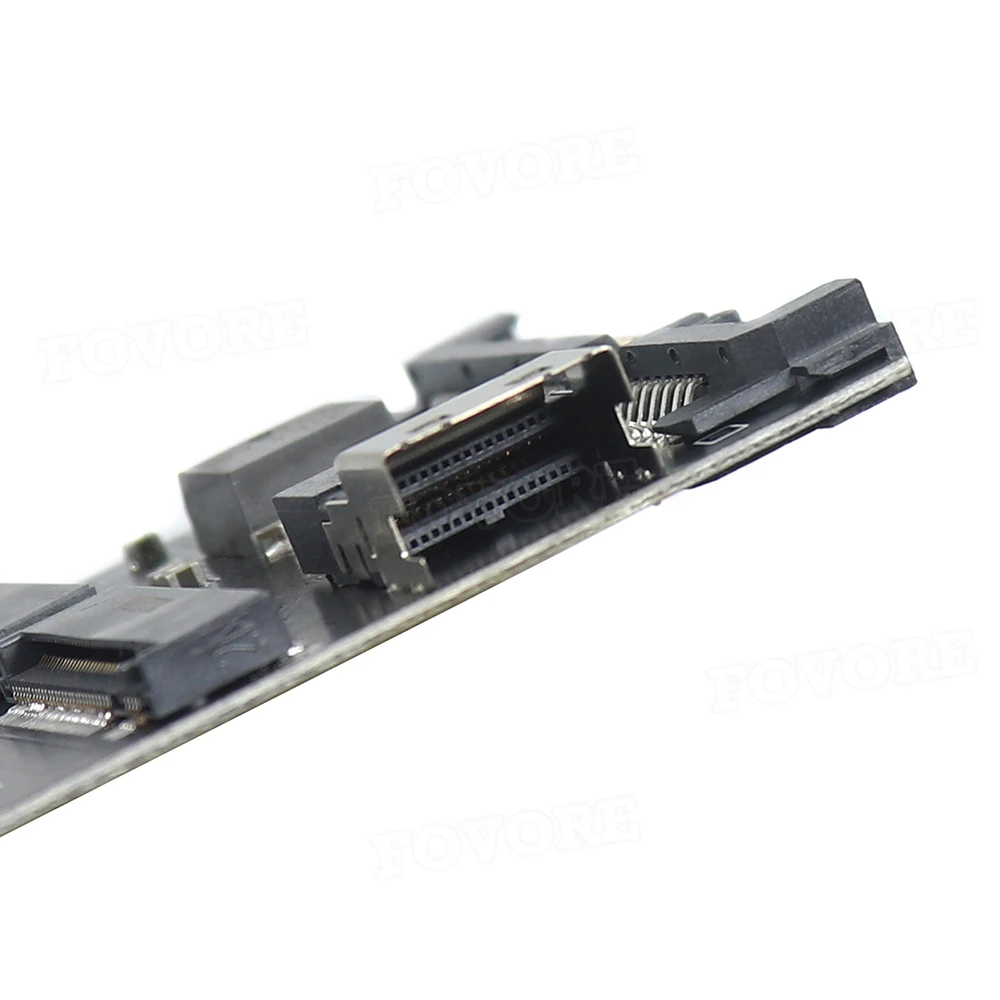 M.2 to SATA Adapter SFF-8654 to M2 NVME SSD Converter 22Pin SATA M2 Expansion Card For PC Desktop Mainboard