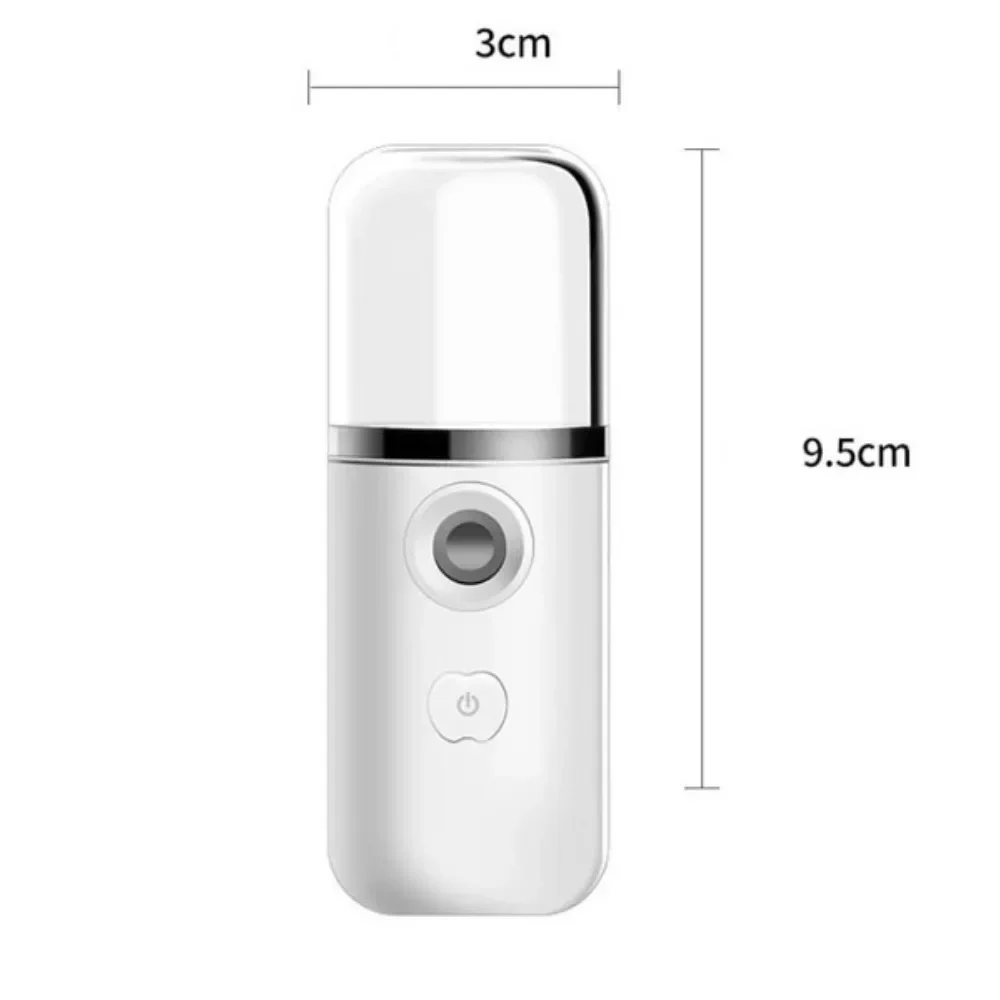 USB 충전식 나노 페이셜 미스트 분사기, 딥 하이드레이션 스킨케어, 가정용/여행용/차량용 가습기