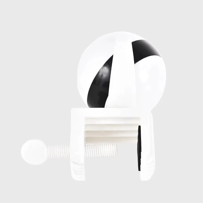 Automatic Cat Teaser Toy Hands-Free Play 7cm Ball Clamp Design 5-Minute Simple Style Auto Shutoff Cat Playing for Pets Ball Toy