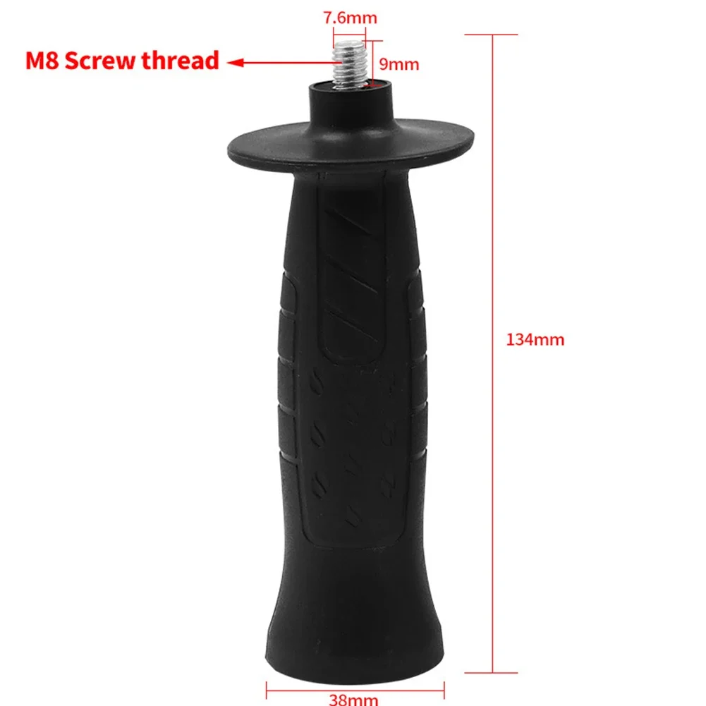

Side Handle Angle Grinder Handle Comfortable Grip Convenient To Install Durable Install 1Pc M10-113mm M8-134mm
