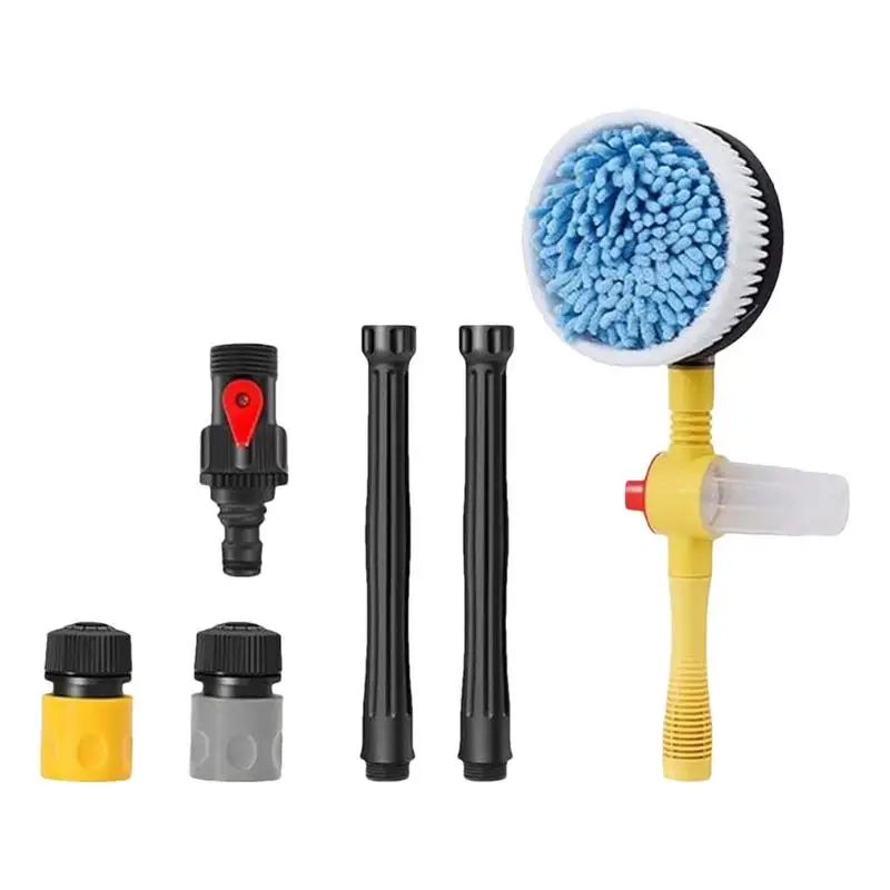 

Car Cleaning Brush Detailing Adjustable Super absorbent Car Wash Brush Telescoping Long Handle Cleaning Mop Auto Accessories