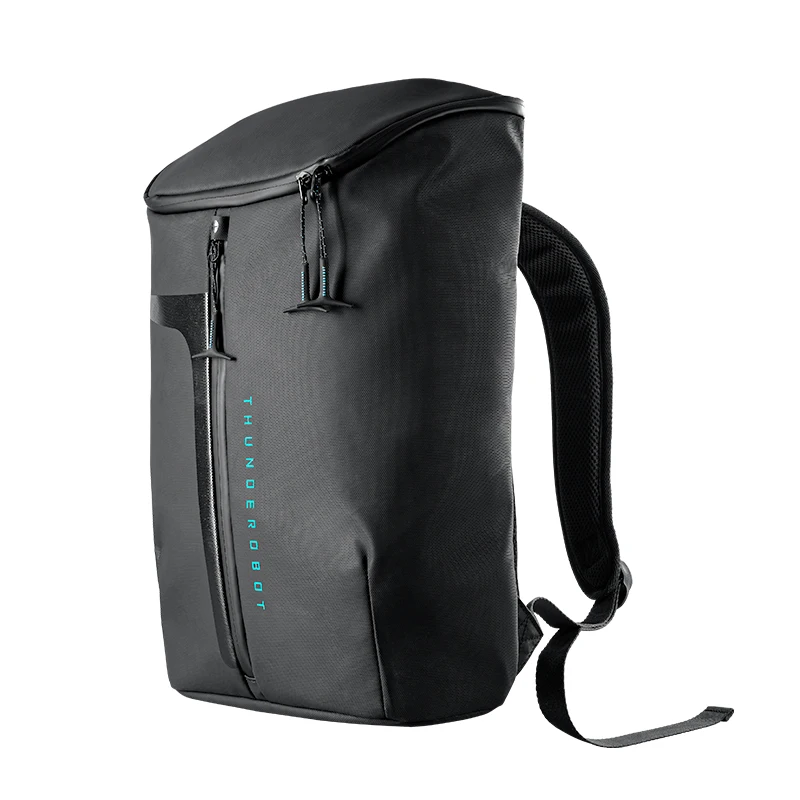 Thunderobot Preto Guerreiro Mochila Laptop Anti-ladrão Bolsa de Viagem Espacial Partição de Armazenamento Bolsa Masculino 15.6 - Imagem 6