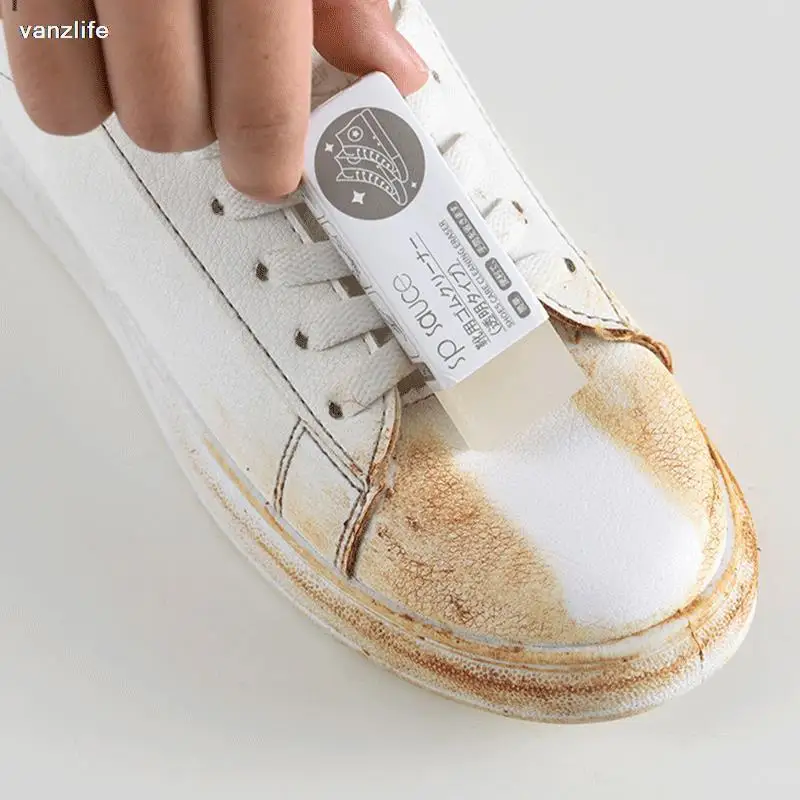 vanzlife Suede Sneakers Eraser Shoe Polishing Raw Glue Cleaning brush White Shoes renew tools