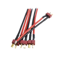 4Pcs Deans Ultra Pigtail Cable T Plug Connector Male/Female 10cm 14AWG Soft Silicone Wire for RC Quadcopter Lipo Battery Expand - Image 6