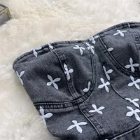 Summer Women Jeans Rompers Beach Playsuits Slash Neck Sexy Denim Party Sleeveless Overalls Fashion Vestidos - Image 3