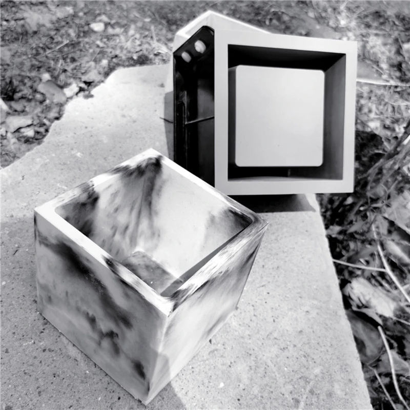 Large Flower Pot Silicone Mold Diy Succulents Concrete Flower Pot Vase Plaster Cement Mold Clay Mold Holder Mold