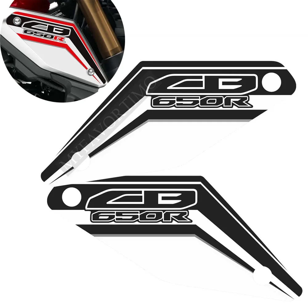 

Motorcycle Tank Pad Stickers Gas Fuel Oil Kit Knee Protection Protector Decals For Honda CB650R CB 650 CB650 R
