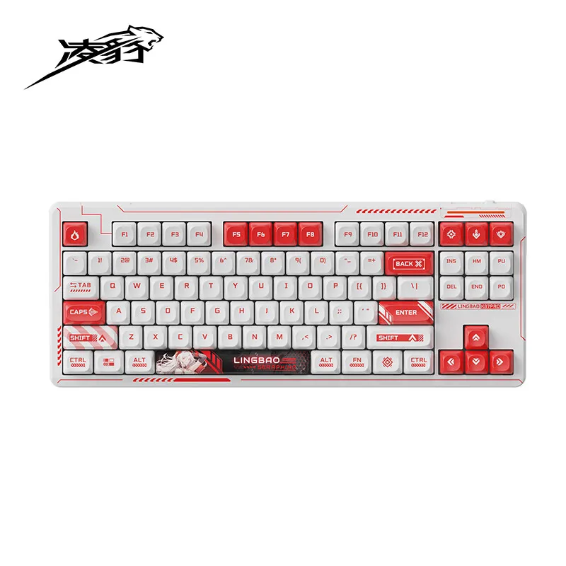 LINGBAO K87 PRO Ellinia 87キー メカニカルキーボード Lingbao K87 Pro Customized Keyboard three mode Mechanical