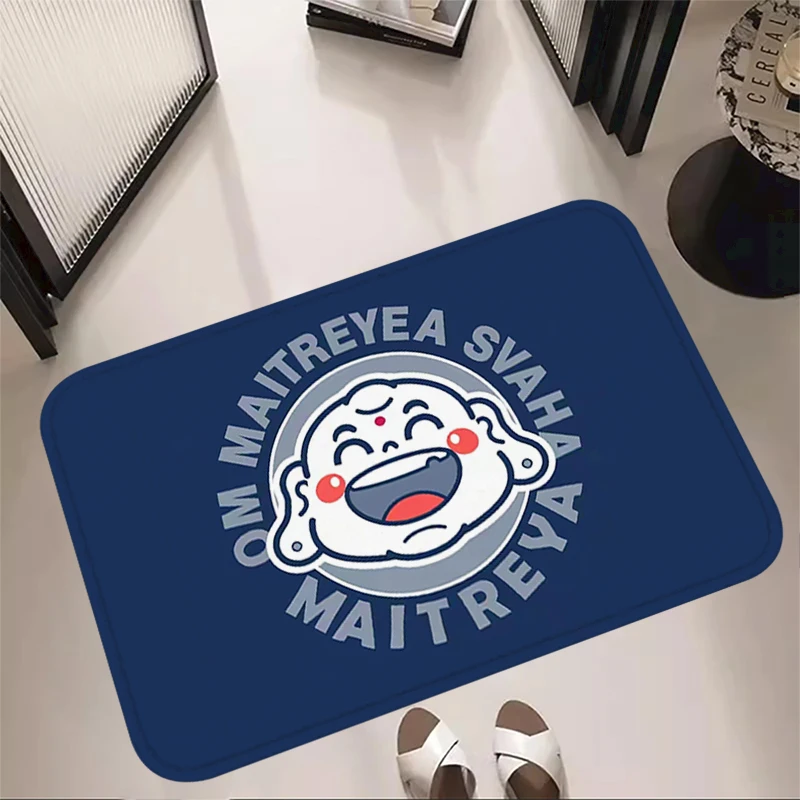 거실 러그 발 카펫 Maitreya 입구 도어매트, 카와이 러그 바닥 매트, 미끄럼 방지 카펫, 가정 주방 복도 장식