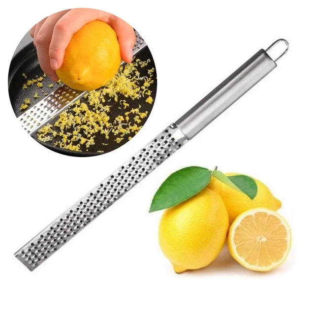 Stainless Steel Cheese Grater, Ginger Grinder, Fruit and Vegetable Grater,  Lemon Grater, Kitchen Tool
