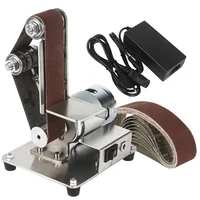Electric Belt Machine Sander 110-240V Sanding Grinding Polishing Machine Abrasive Belts Grinder DIY Polishing Cutter Edges 1