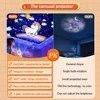 Kawaii Projector Night Light For Nursery Rotated Kids Ocean Projector Sleeping Lamp For Party Birthdays Christmas Gifts 4