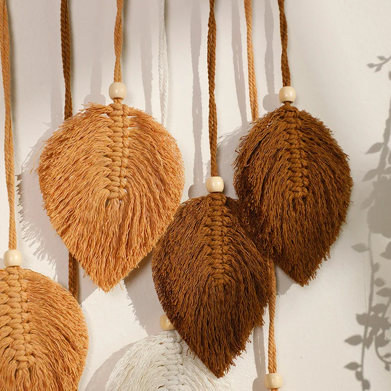 Leaf Macrame Tapestry 6