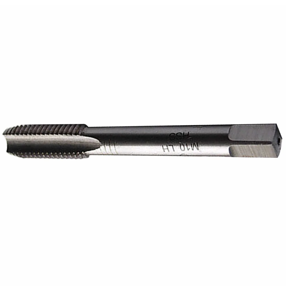 M10 HSS 미터법 왼손잡이용 탭 머신 직선형 홈 나사 탭 미터법 탭 드릴 비트 수공구 M10X1.0mm 탭
