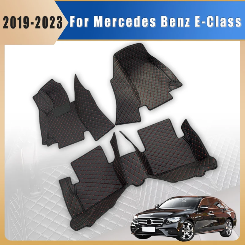 Car Floor Mats For Mercedes Benz E-Class E Class Sedan W212 W213 Carpets Rugs Auto Interior Accessorie