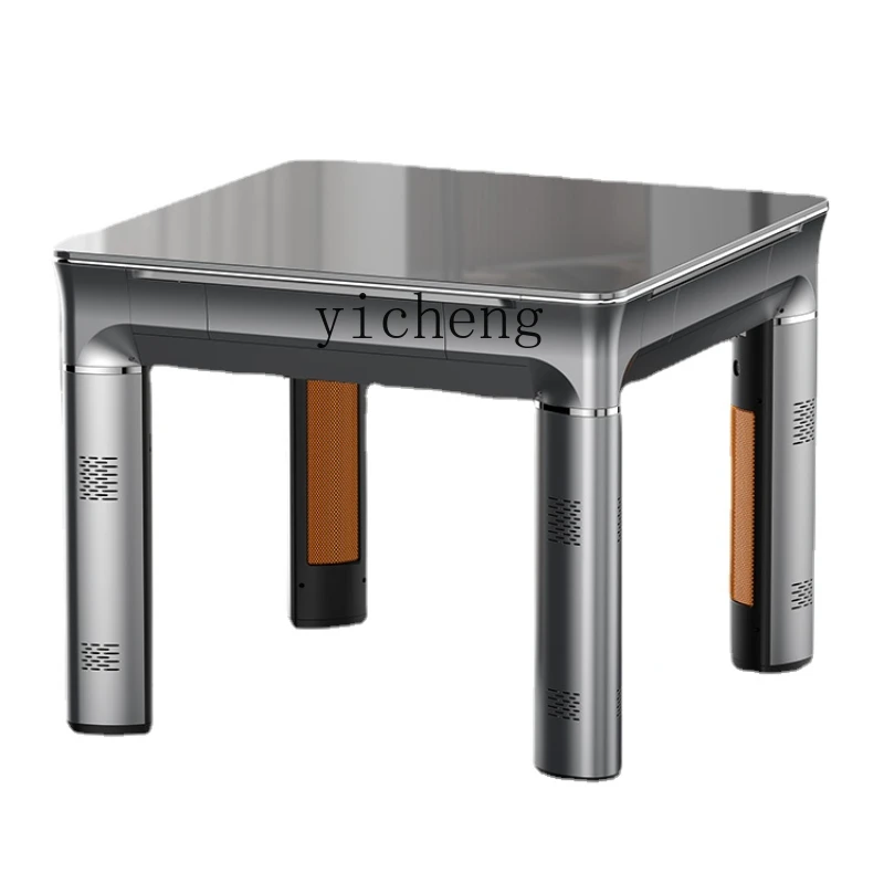 

Zc Heating Mahjong Machine Automatic Dining Table Dual-Use Heating Mahjong Table Household Four-Side Electric Heating