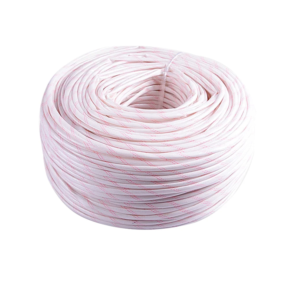 5meters 10 Sizes High Temperature Insulating Wire Tubes Yellow Wax Fiberglass Sleeving Casing Pipe Waterproof Dropshipping fiberglass sleeving pipe insulation sleeve heat shrink tubing