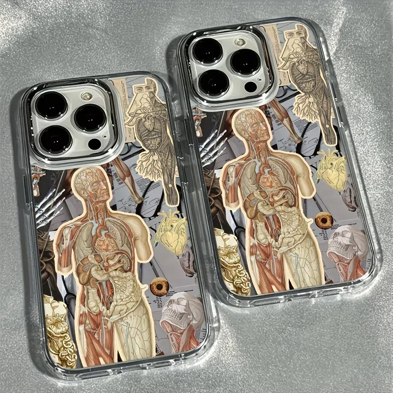 Medical Art Human Anatomy Shockproof Phone Case Cover
