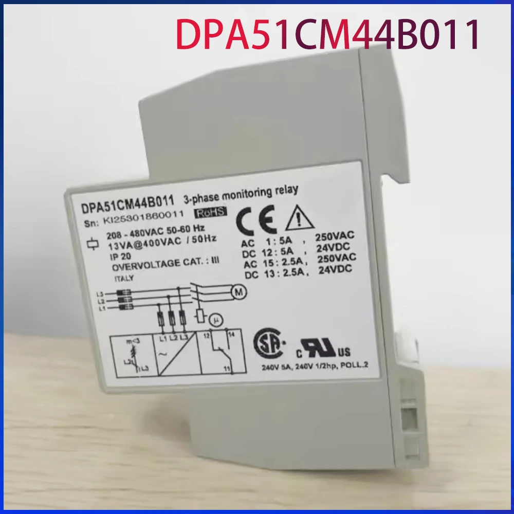 

DPA51CM44B011 For Carlo 3-phase Monitoring Relay