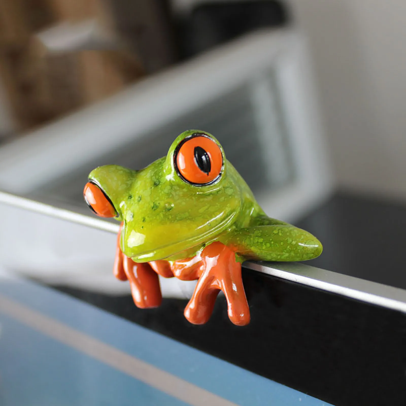 1 Fun Resin Frog Decorations, 3d Creative Craftsmanship Animal Frog  Figurines, Cute Desk Toys, Frog Gifts, Desktop Decoration - AliExpress