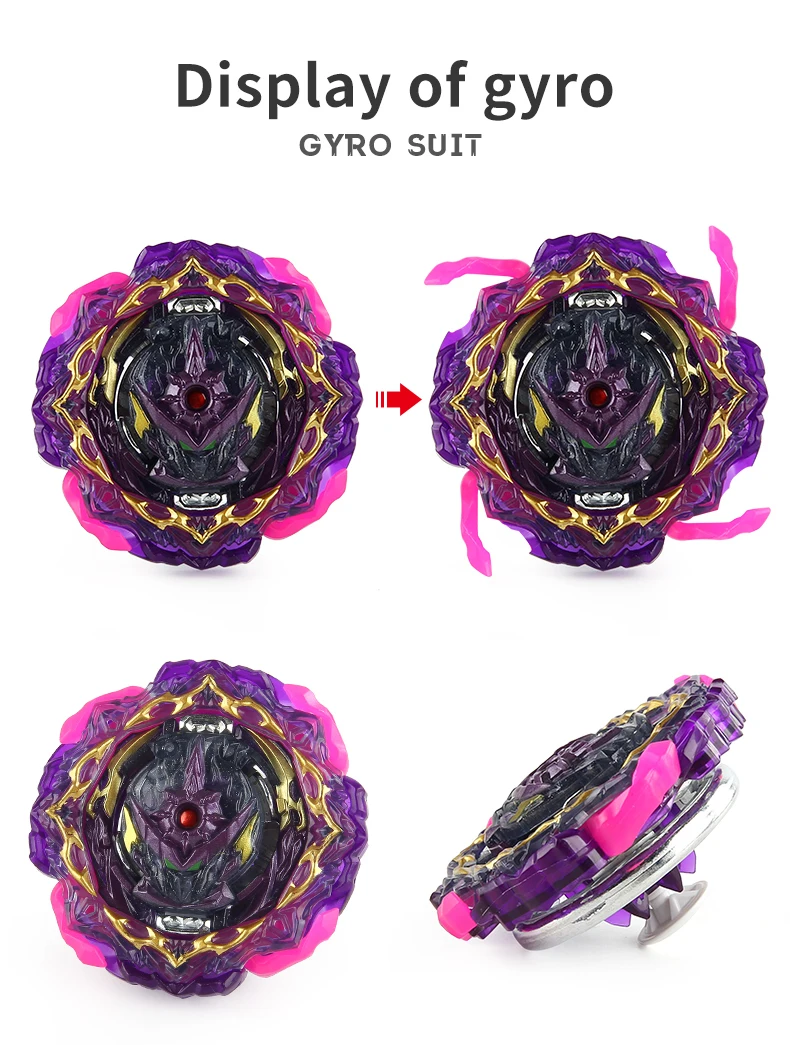Barricade Lucifer Burst BU B-206 Bey Gyro Spinning Battle