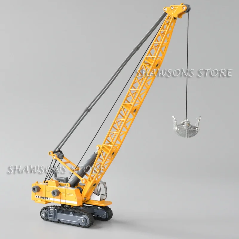 1:87 Grab & Magnet Attachment Crane Construction Equipment Diecast