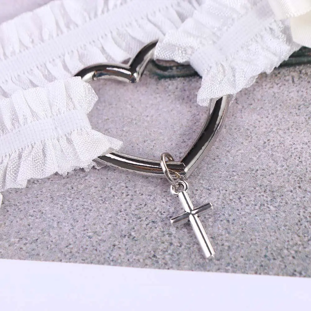 Clothing Accessory Fashion Bow Punk Jk Harajuku Heart Shape Leg Garter Female Suspenders Sexy Suspenders