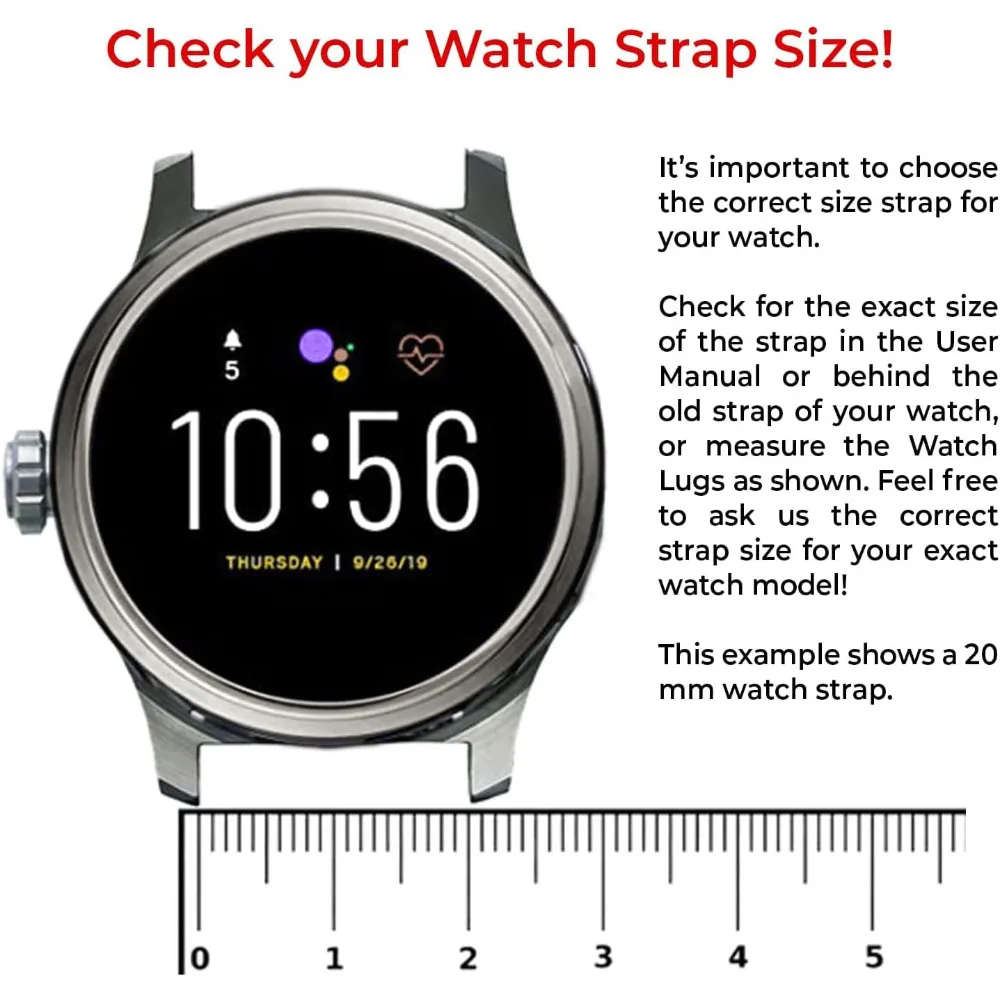 Premium Nylon Sport Loop Watch Band, Adjustable Strap, Universal Fit