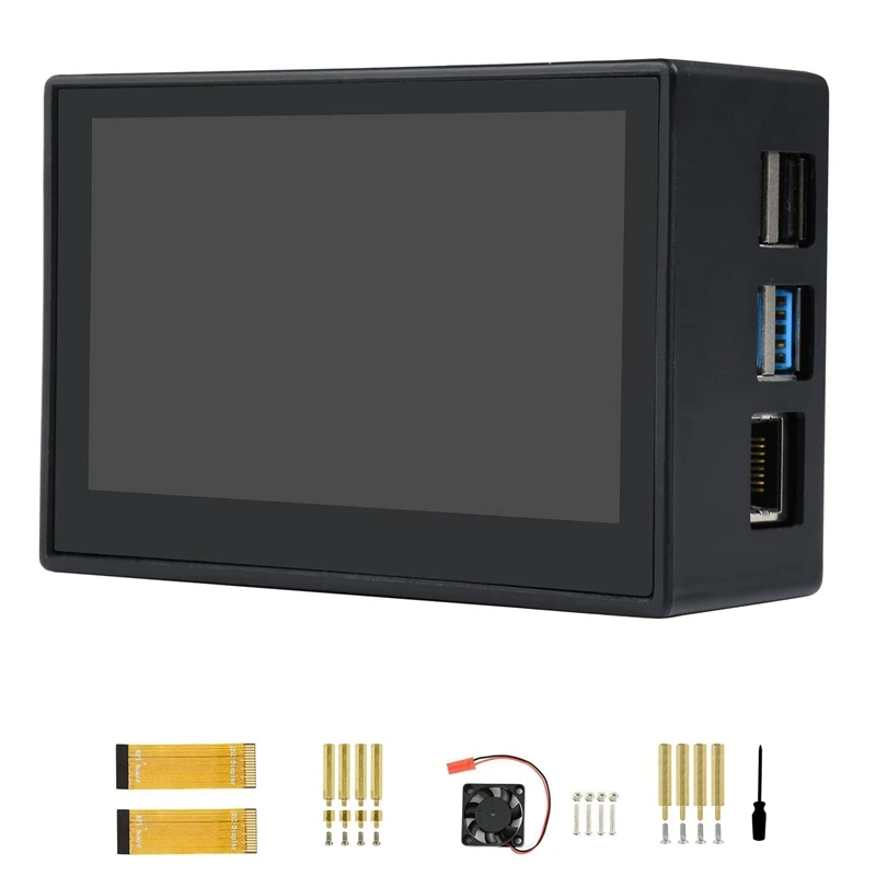 

Waveshare 4.3Inch DSI LCD Display With Case For Raspberry Pi 4B, 800X480 Capacitive Touchscreen MIPI DSI Display