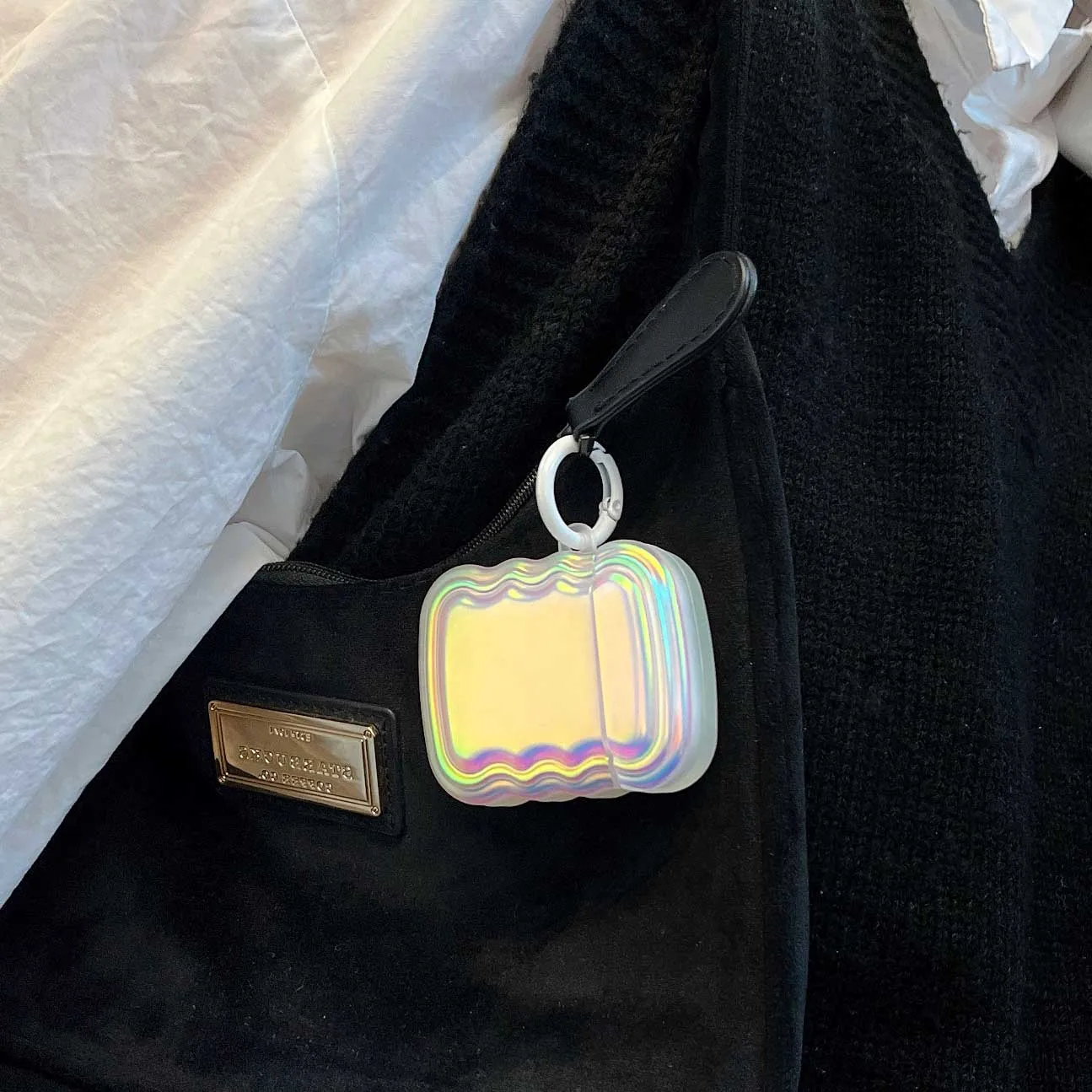 Laser Aurora Soft Wave Case for AirPods