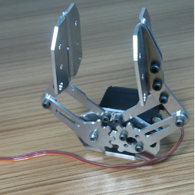 

Роботизированный рычаг-качалка, зажим-держатель, манипулятор, металлический механический захват-кронштейн для радиоуправляемого робота, зажимный прицел 68 мм